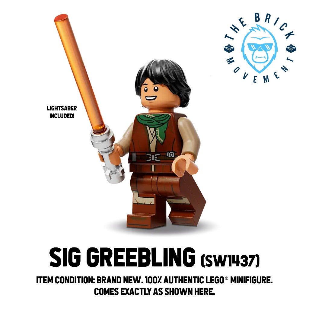 LEGO STAR WARS Sig Greebling Minifigure