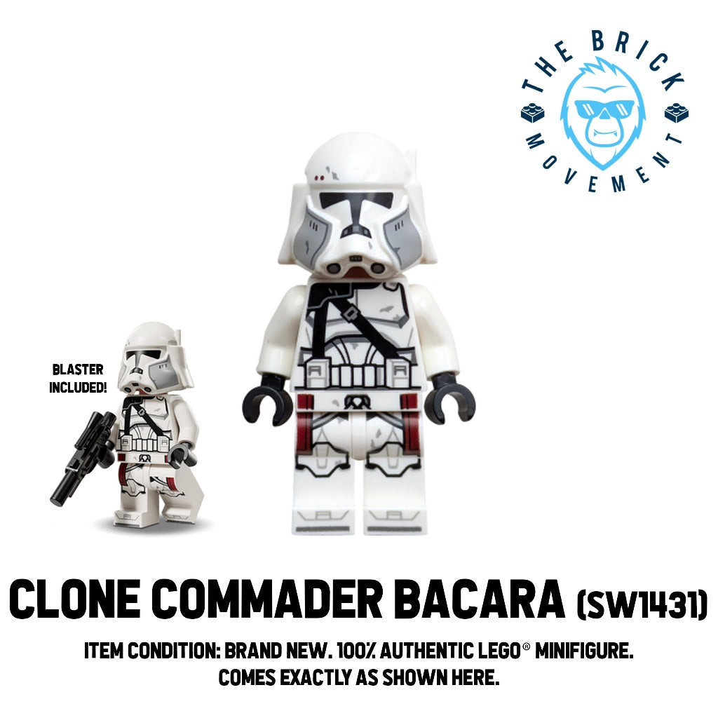 LEGO STAR WARS Clone Commander Bacara Minifigure