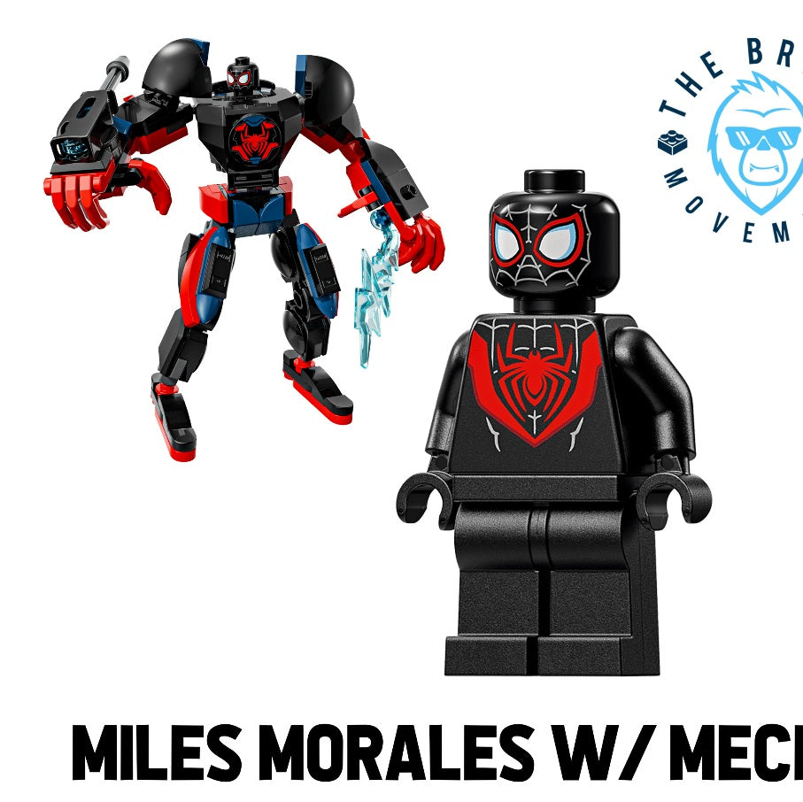 LEGO MARVEL Miles Morales w/ Mech Minifigure