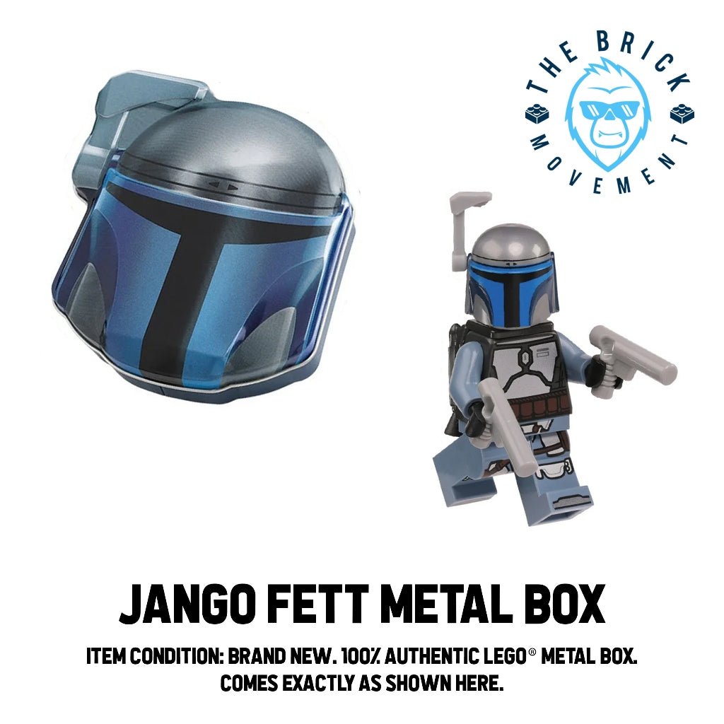 LEGO STAR WARS Jango Fett Metal Box