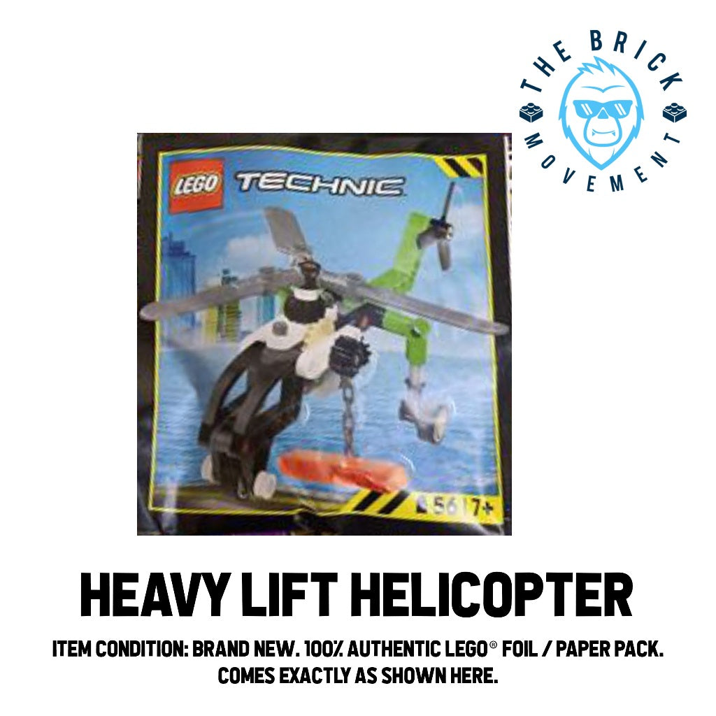 LEGO TECHNIC Heavy Lift Helicopter Foil / Paper Pack