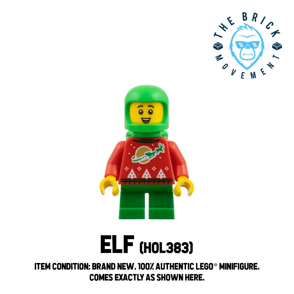 LEGO Christmas Elf (Holiday Space Sweater) Minifigure