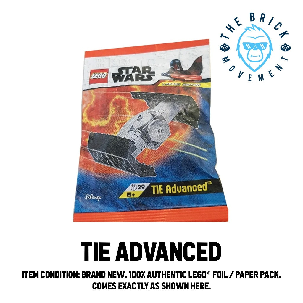 LEGO STAR WARS TIE Advanced Foil / Paper Pack