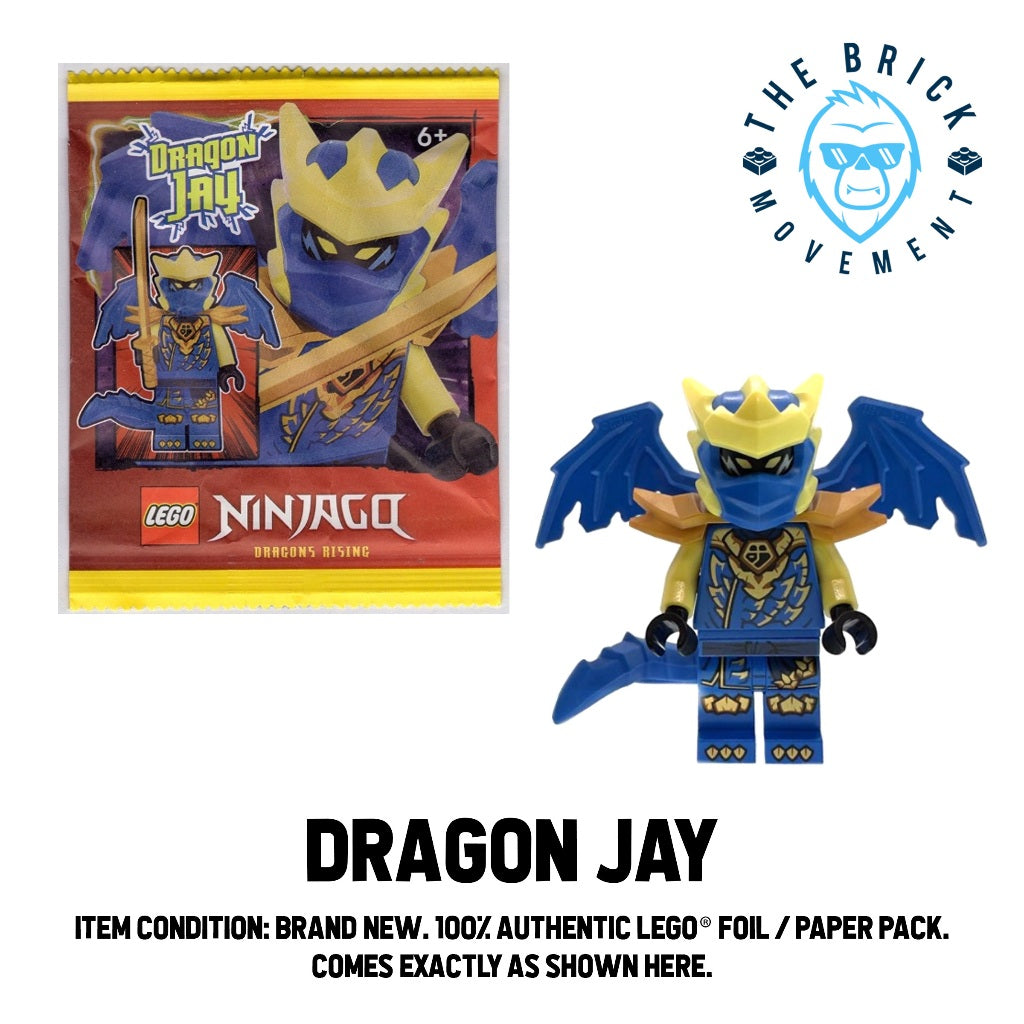 LEGO NINJAGO Dragon Jay Foil / Paper Pack