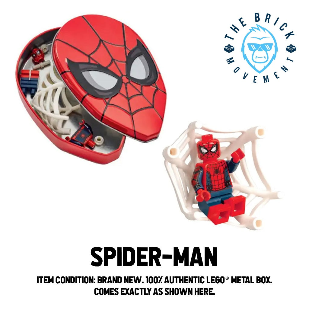 LEGO MVSUPERHEROES Spider-Man Metal Box