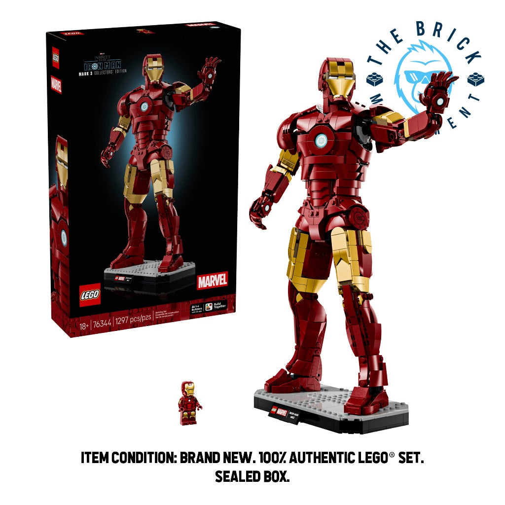 LEGO MARVEL 76344 Iron Man Mark 3 Collectors' Edition Set