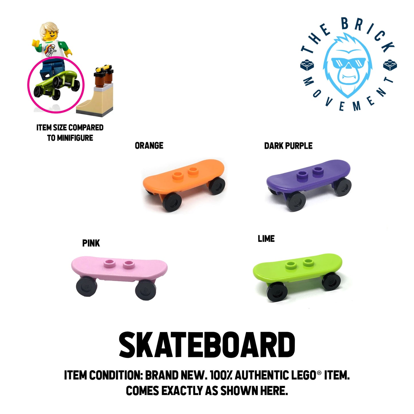 LEGO ACCESSORIES - BICYCLE - Skateboard