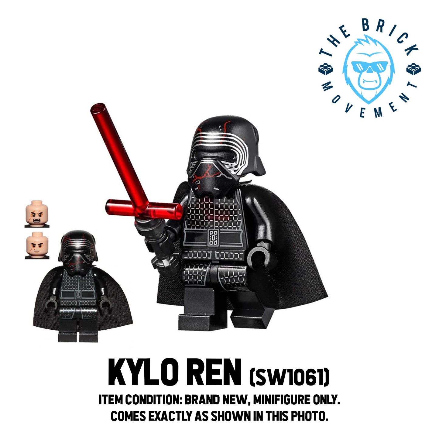LEGO STAR WARS Supreme Leader Kylo Ren Minifigure