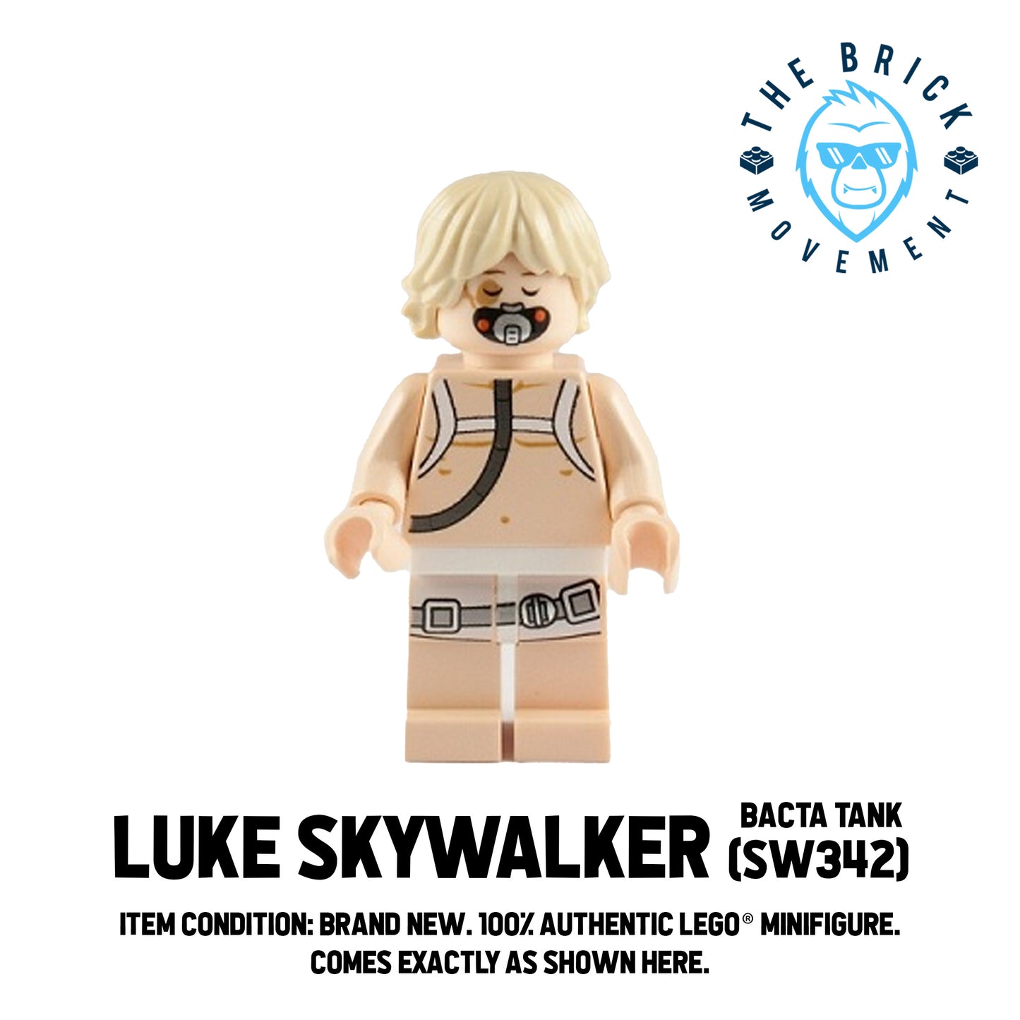LEGO STAR WARS Luke Skywalker (Bacta Tank) Minifigure