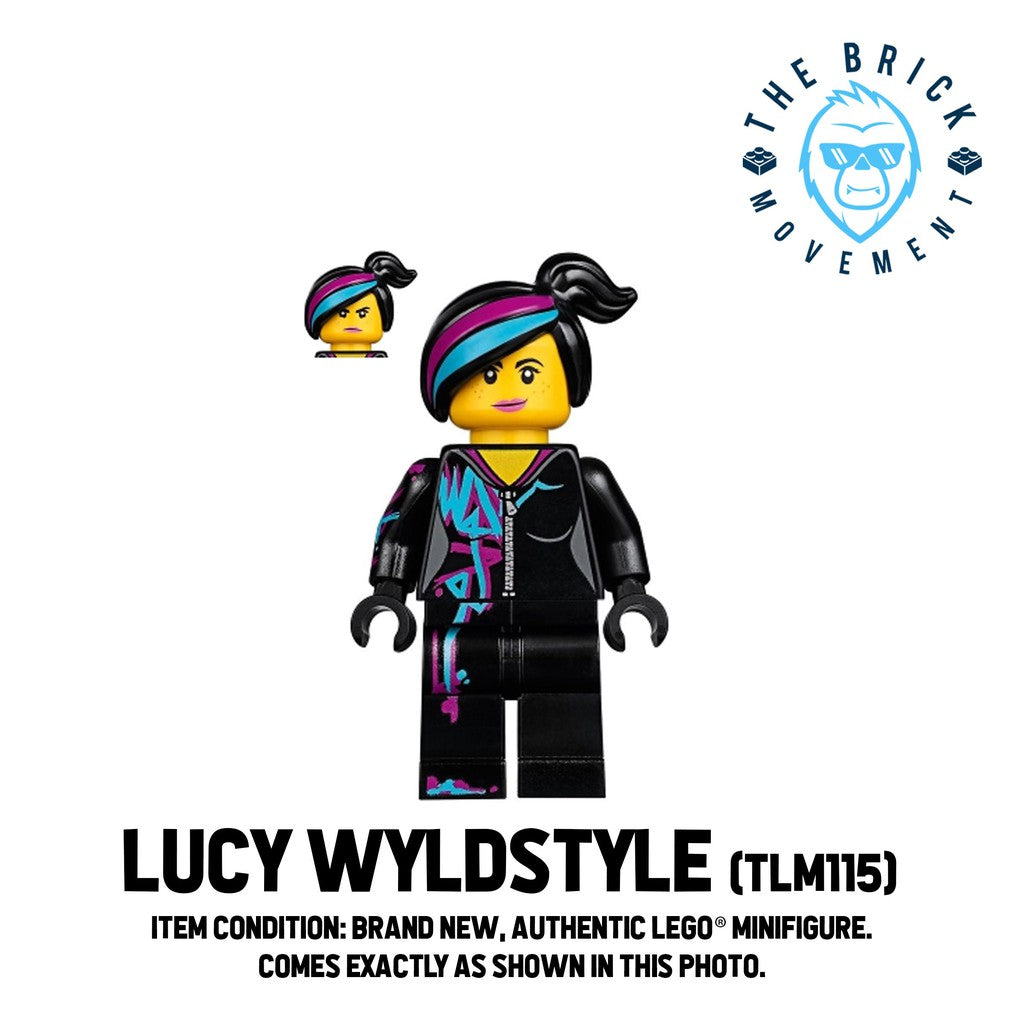 LEGO THE LEGO MOVIE 2 Lucy Wyldstyle Minifigure