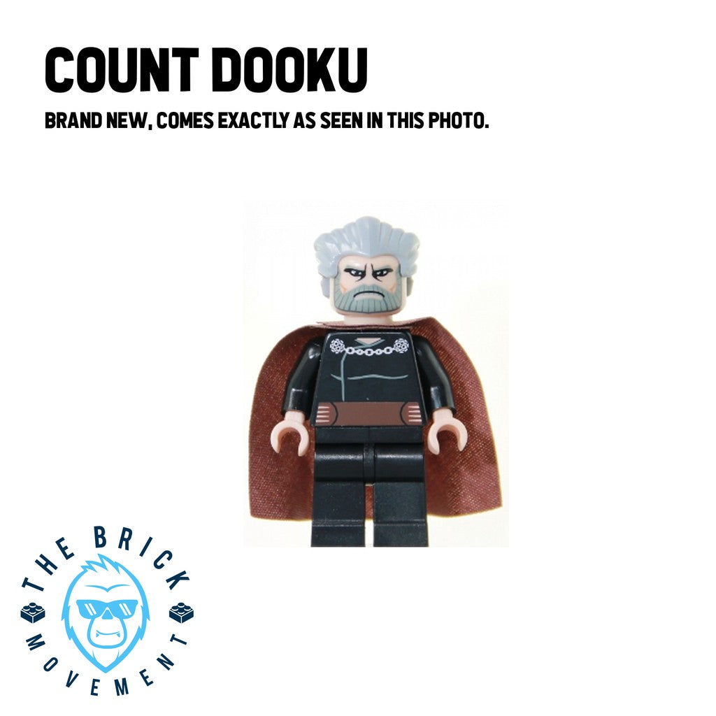 LEGO STAR WARS Count Dooku Minifigure