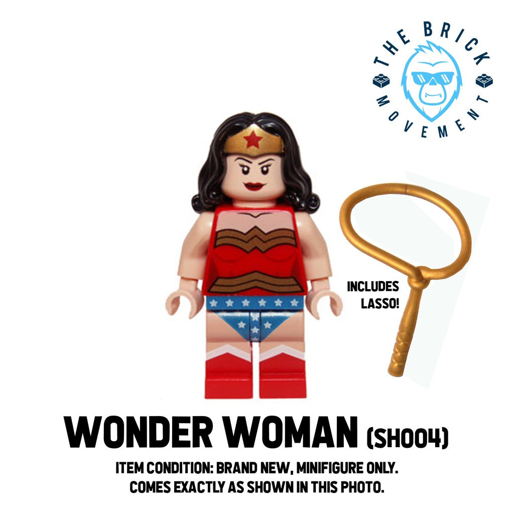 LEGO DC Wonder Woman Minifigure