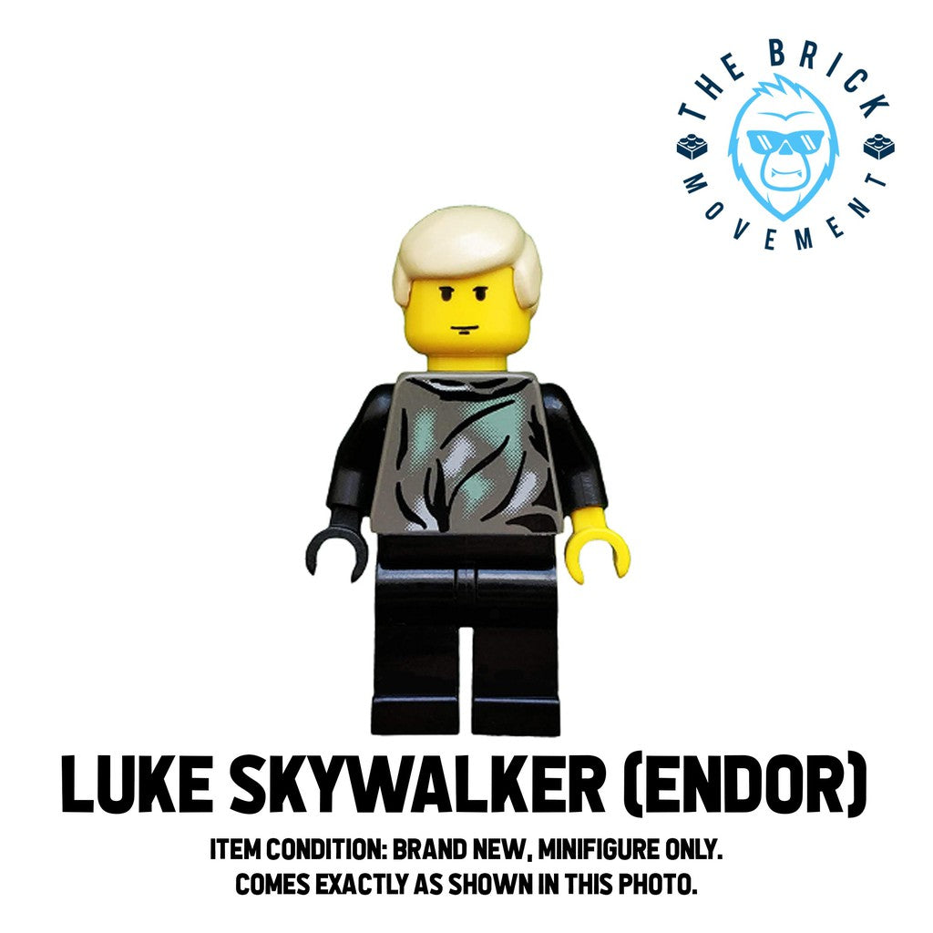 LEGO STAR WARS Luke Skywalker (Endor) Minifigure
