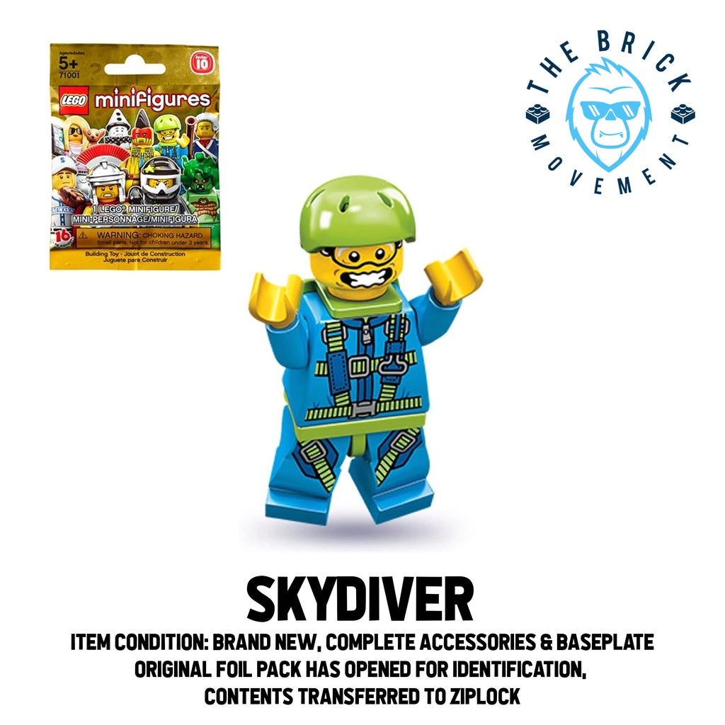 LEGO Collectible Mininifigure Series 10: Sky Diver Minifigure