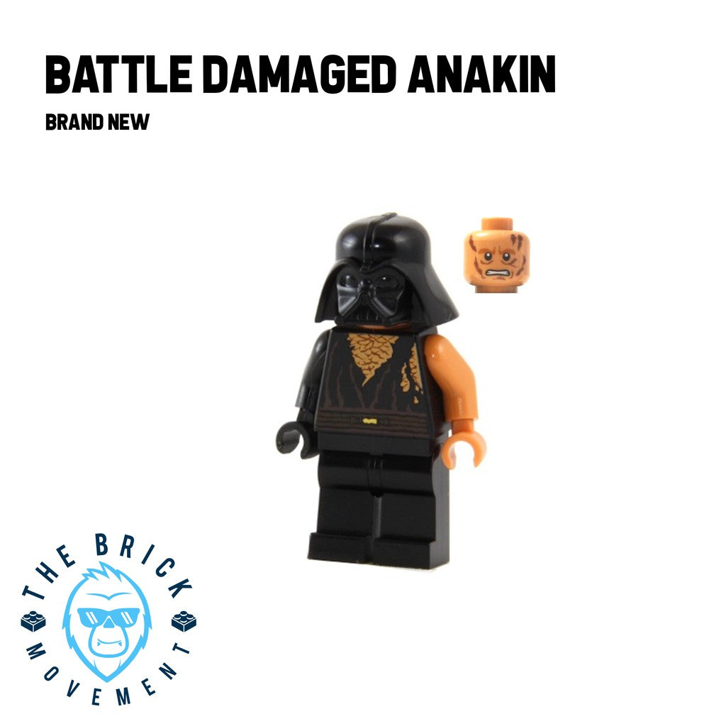 LEGO STAR WARS Battle Damaged Anakin Minifigure