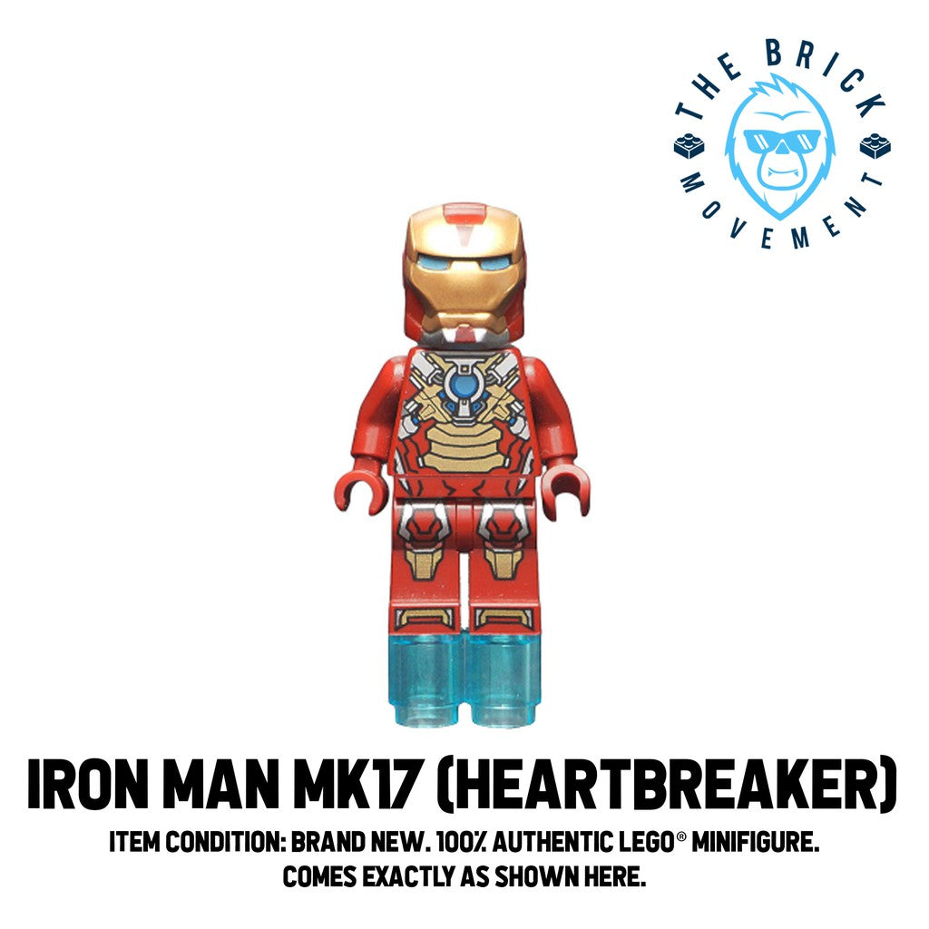 LEGO MARVEL Iron Man Mark 17 (Heartbreaker Armor) Minifigure