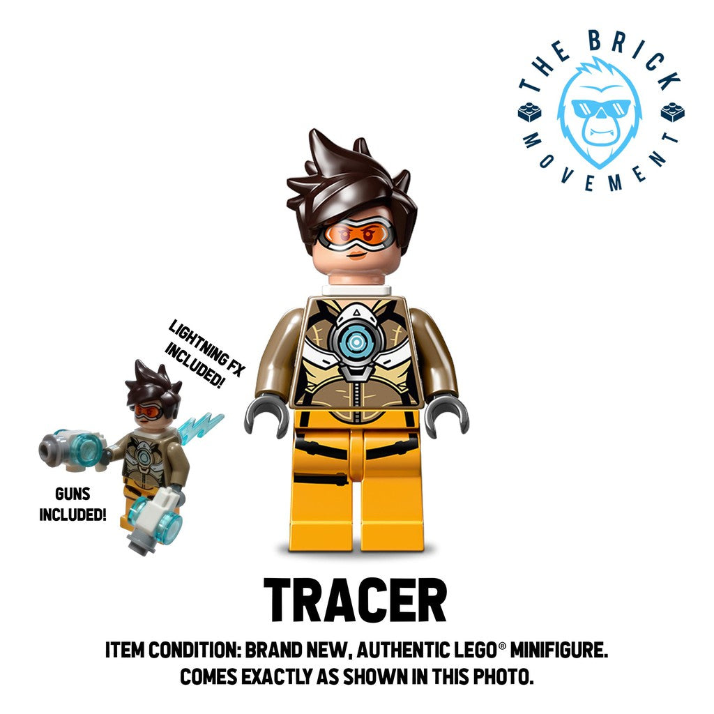 LEGO OVERWATCH Tracer Minifigure