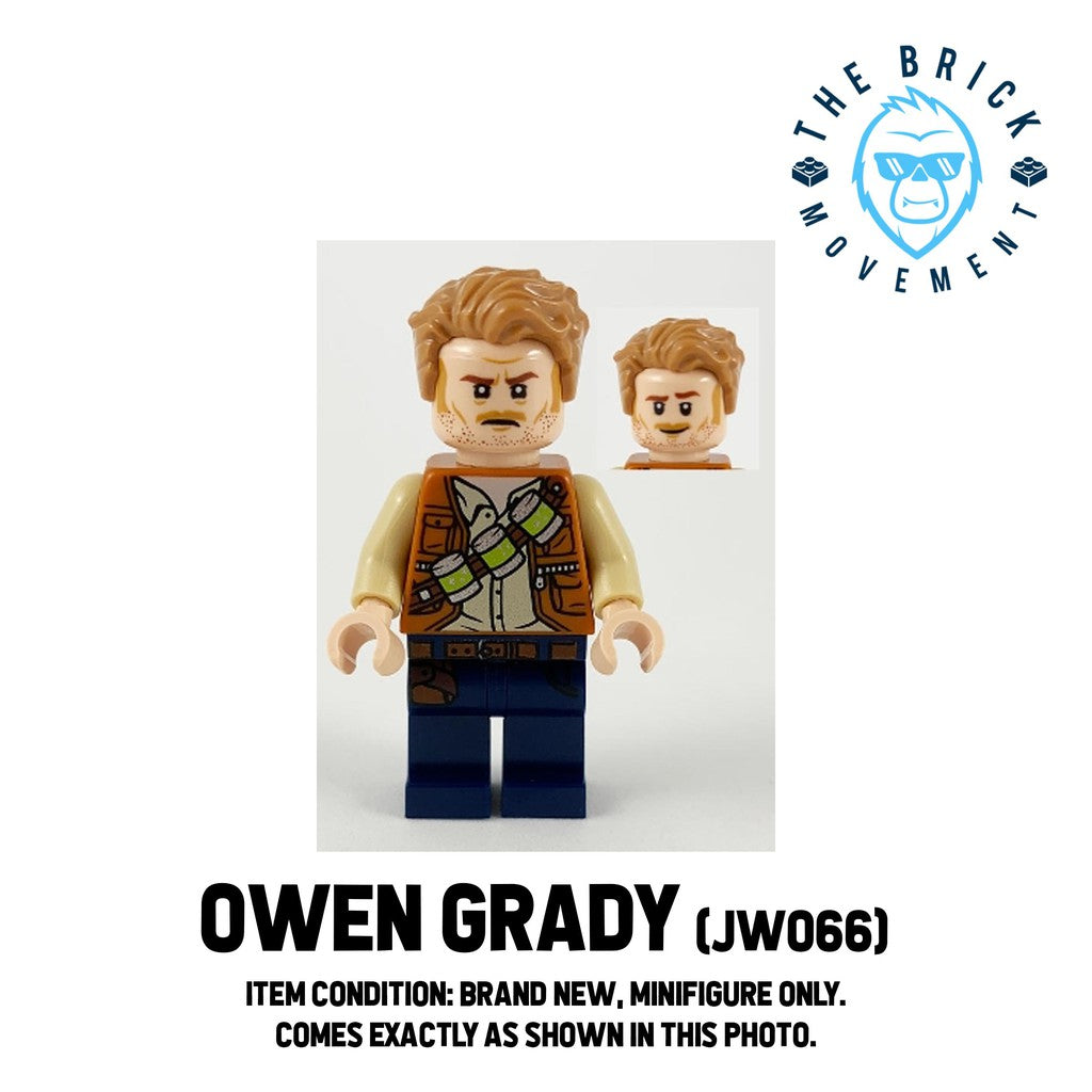 LEGO JURASSIC WORLD Owen Grady Minifigure