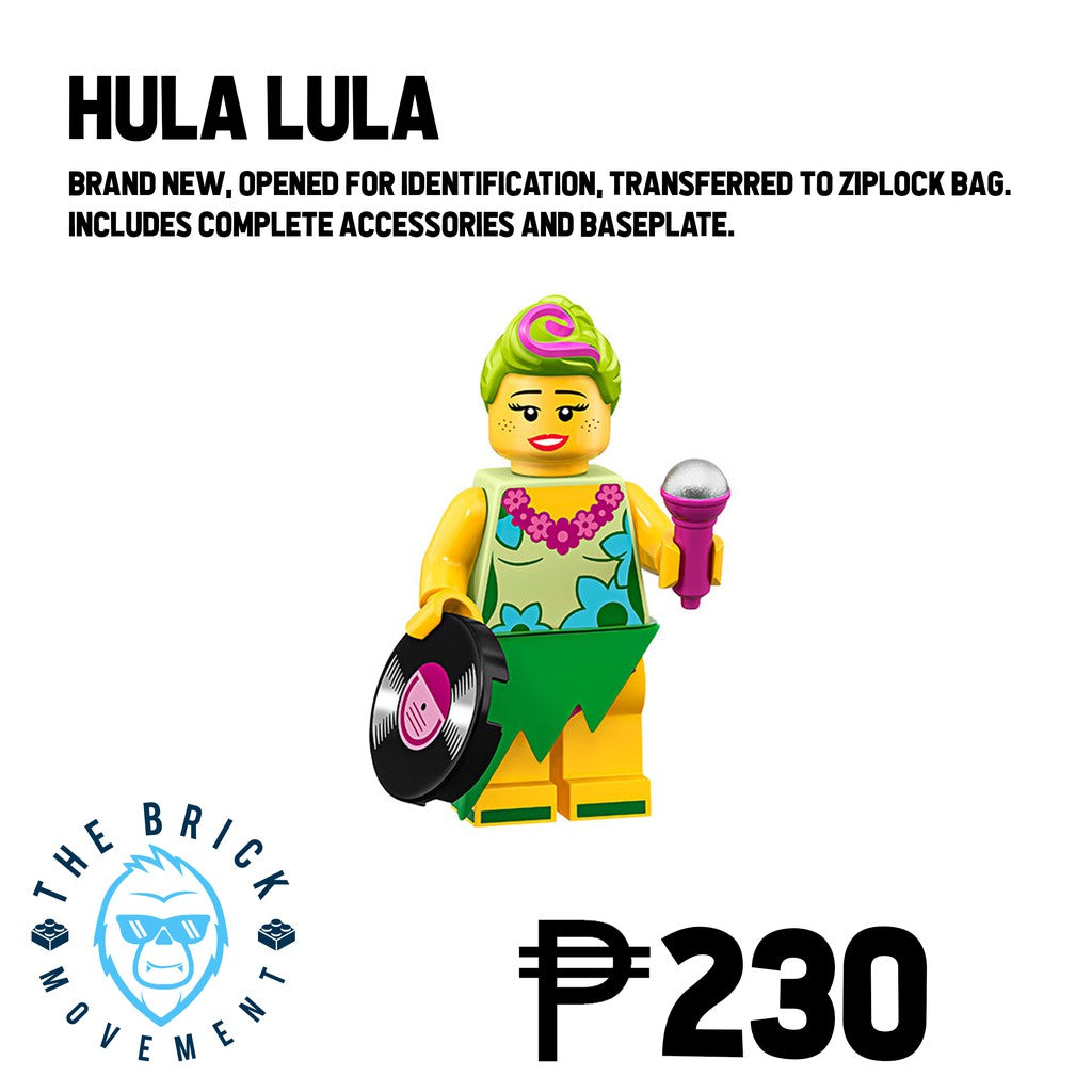 LEGO Collectible Minifigure Series THE LEGO MOVIE 2: Hula Lula Minifigure