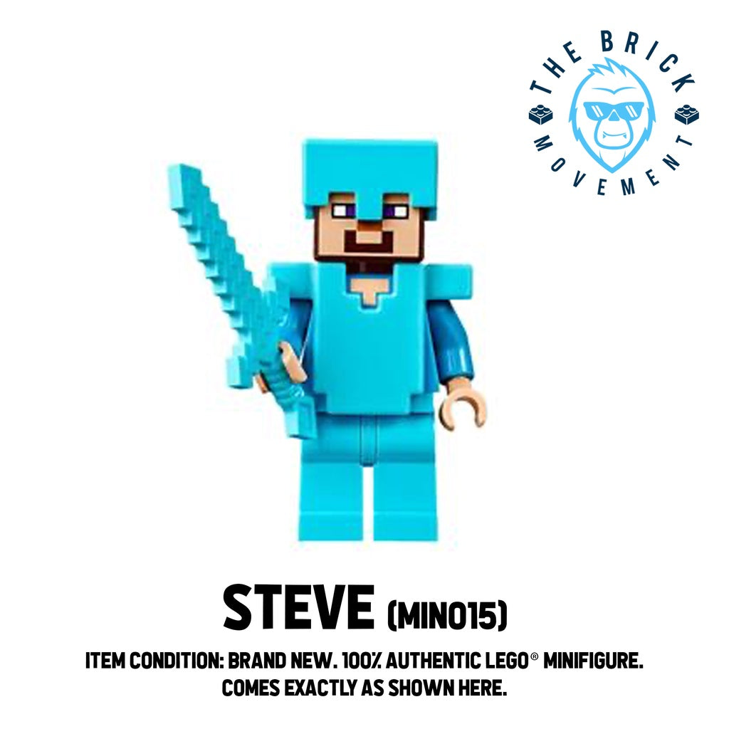 LEGO MINECRAFT Steve Minifigure