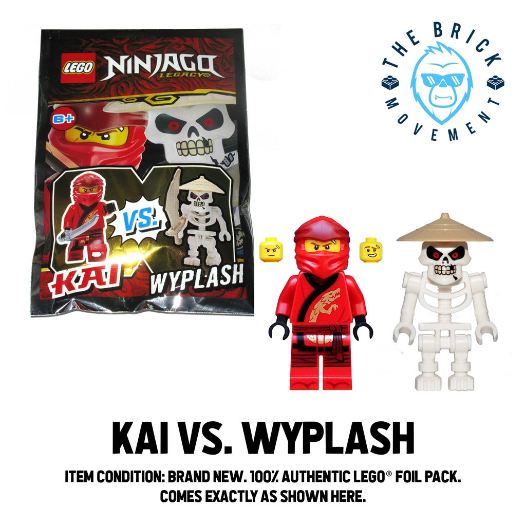 LEGO NINJAGO Kai vs. Wyplash Foil Pack
