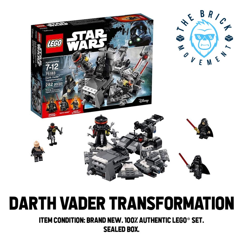 LEGO STAR WARS Darth Vader Transformation Set The Brick Movement lego-star-wars-darth-vader-transformation-set-the-brick-movement