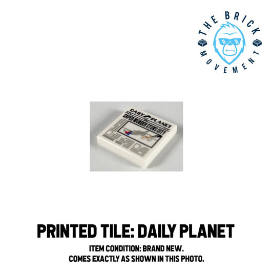 LEGO ACCESSORIES - Printed Tile (Daily Planet)