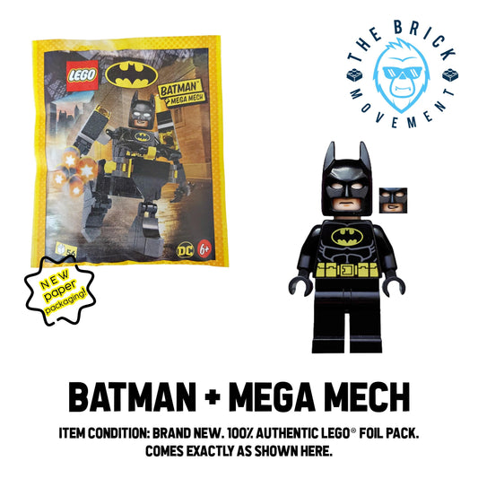 LEGO DC Batman + Mega Mech Foil Pack