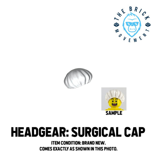 LEGO ACCESSORIES - MINIFIGURE HEADGEAR - Surgical / Shower Cap