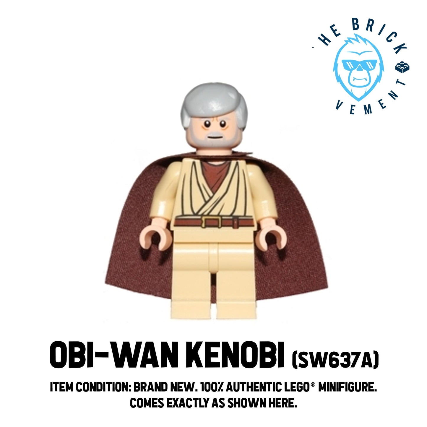 LEGO STAR WARS Obi-Wan Kenobi (Old) Minifigure