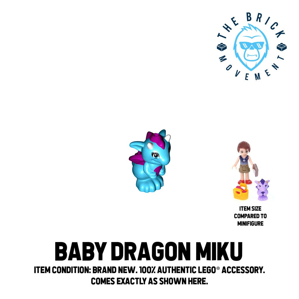 LEGO ACCESSORIES - ANIMAL - Miku (Baby Dragon) – The Brick Movement