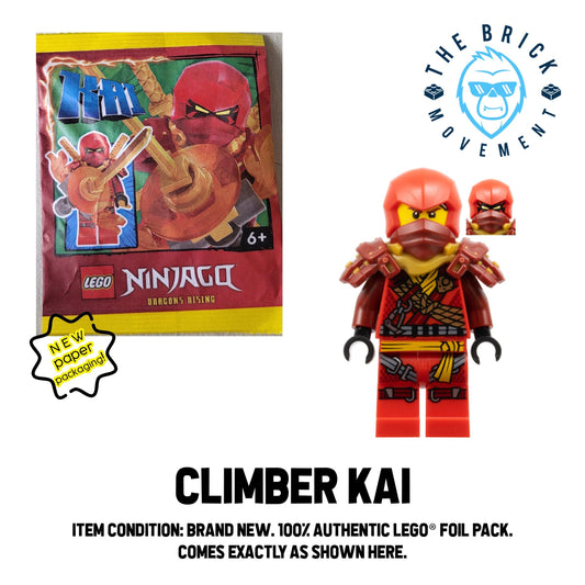 LEGO NINJAGO Kai (Climber) Foil Pack