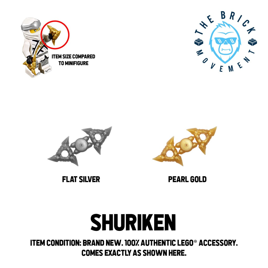 LEGO ACCESSORIES - WEAPON - Shuriken / Throwing Star