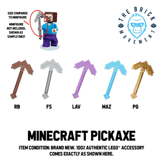 LEGO ACCESSORIES - UTENSIL - MINECRAFT Pickaxe