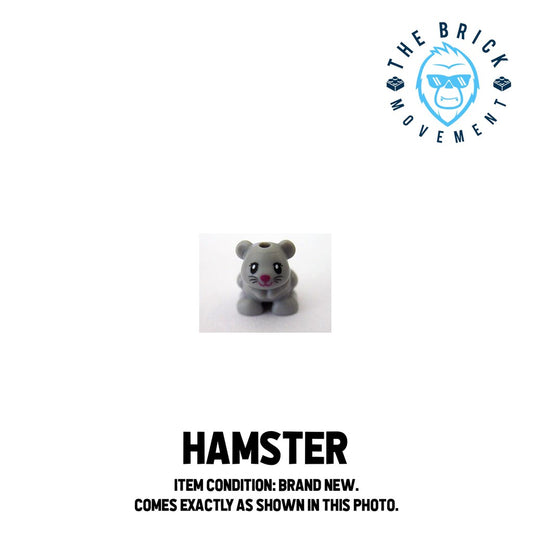 LEGO ACCESSORIES - ANIMAL - Hamster (Light Bluish Gray)