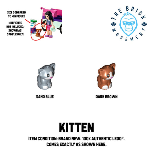 LEGO ACCESSORIES - ANIMAL - Cat / Kitten (Sitting)