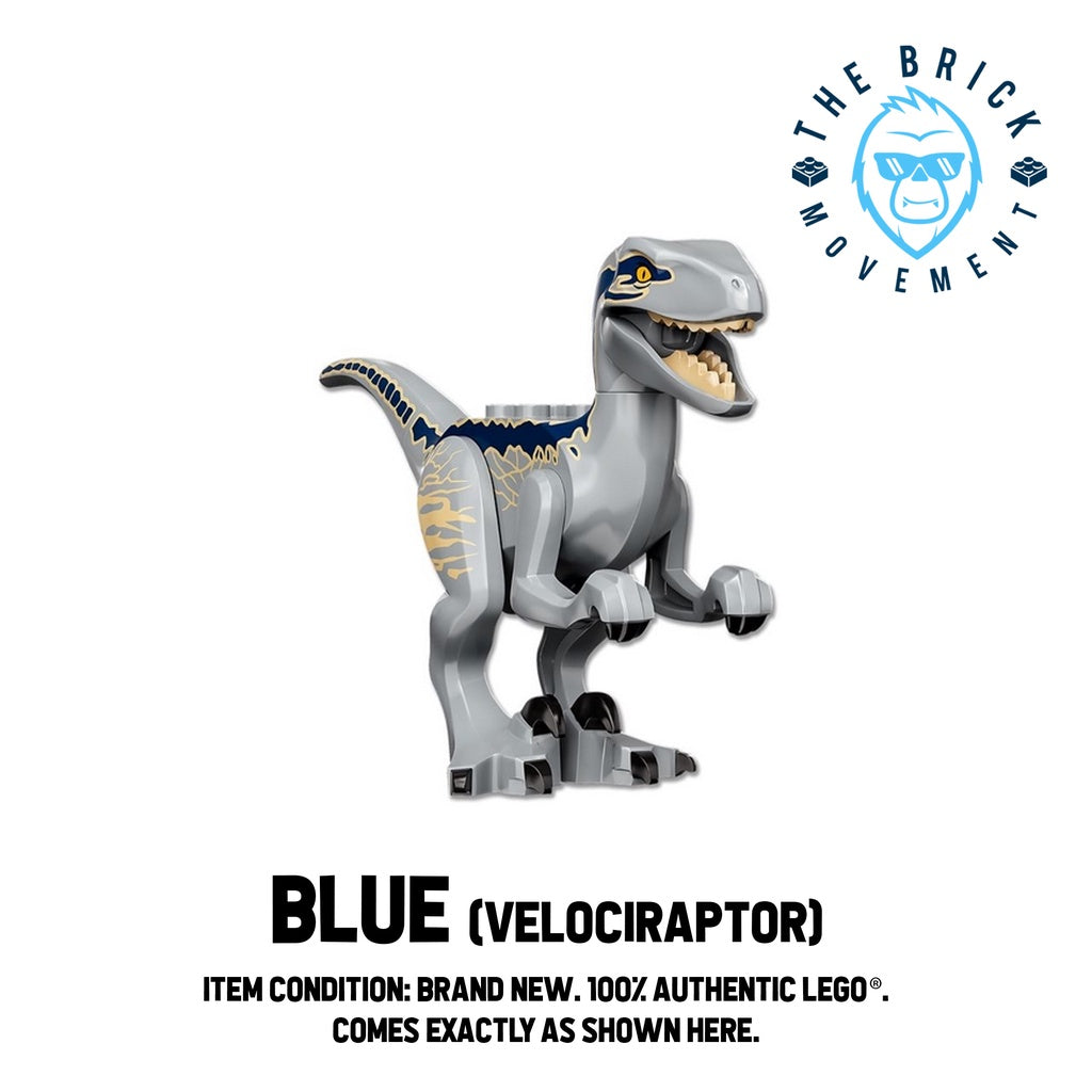 LEGO ACCESSORIES - ANIMAL - JURASSIC WORLD Blue (Owen's Velociraptor)