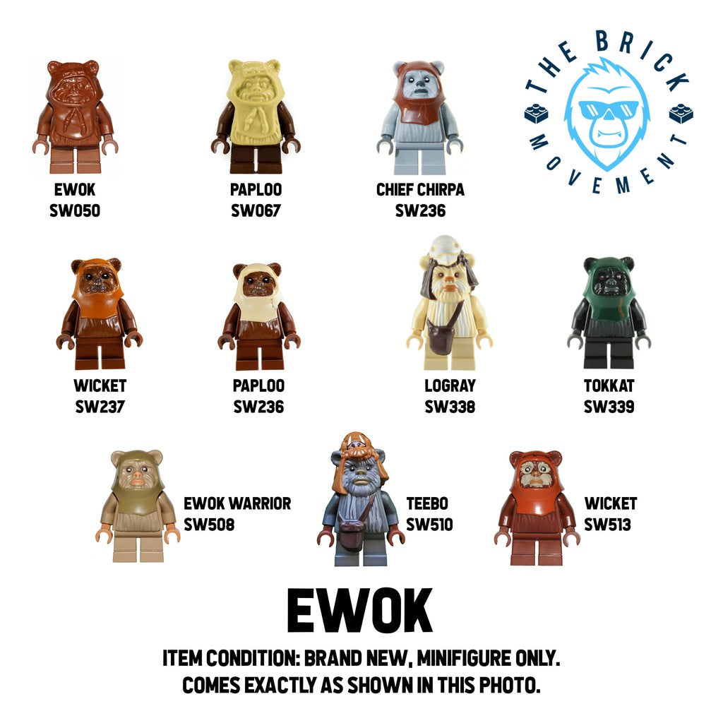 LEGO STAR WARS Ewok Minifigure