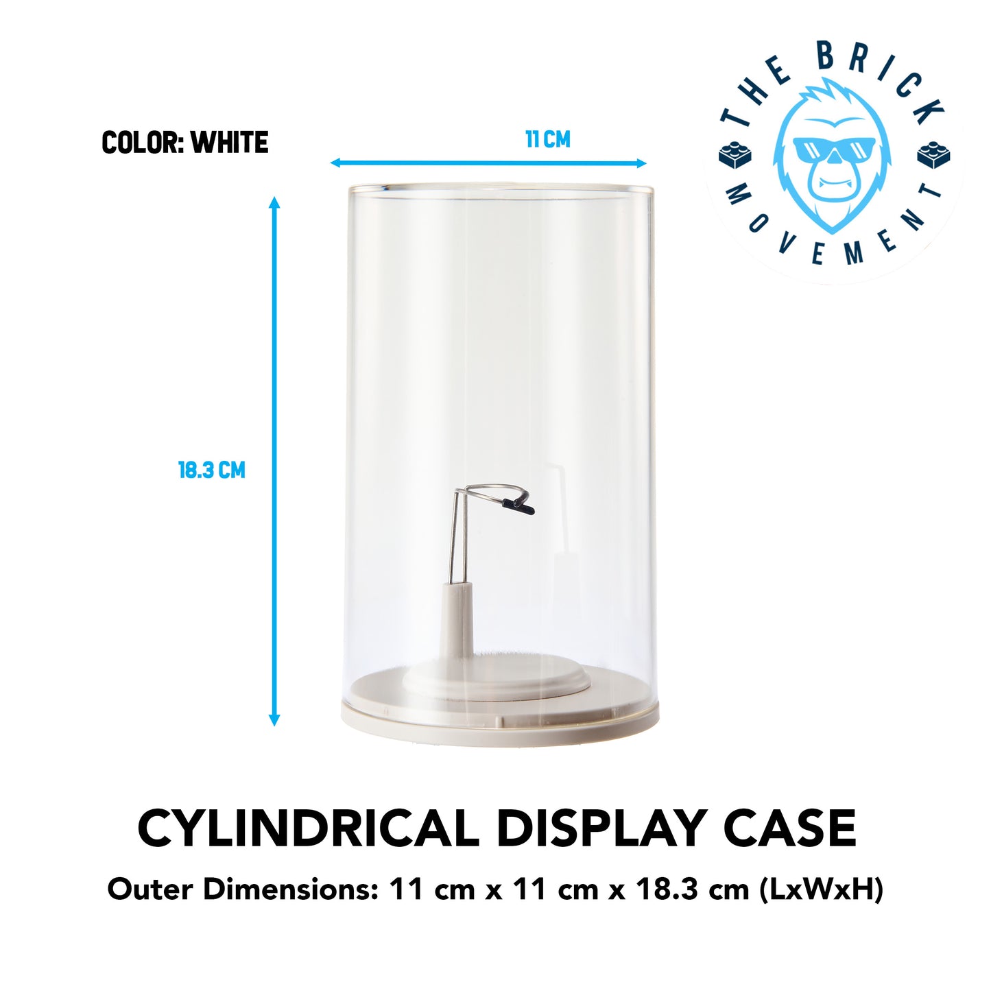 Cylindrical Display Case