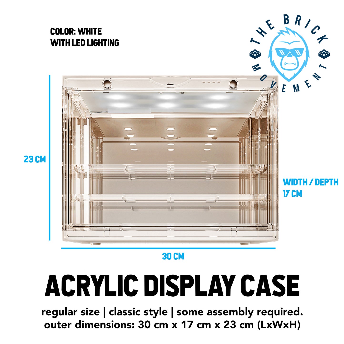 3-Layer Classic Style Display Case