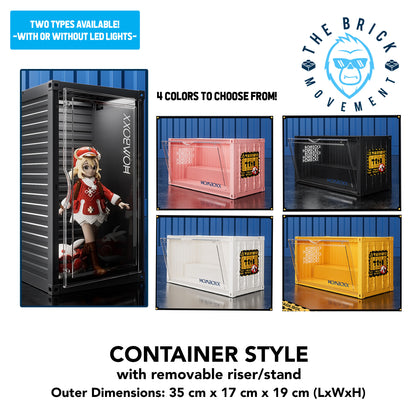 2-Layer Container Style Display Case