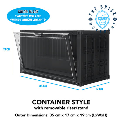 2-Layer Container Style Display Case