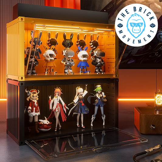 2-Layer Container Style Display Case