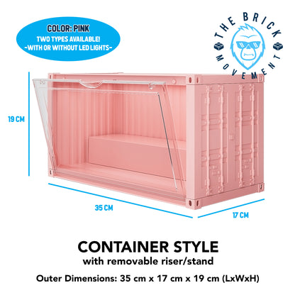 2-Layer Container Style Display Case