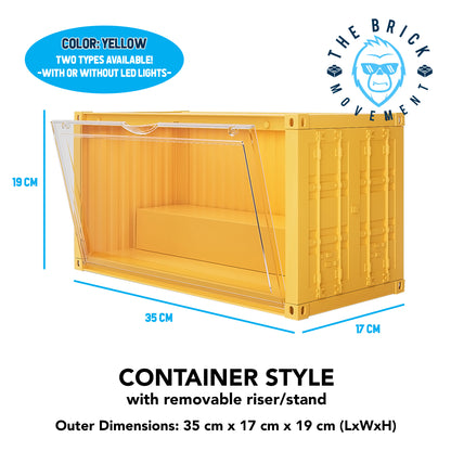 2-Layer Container Style Display Case