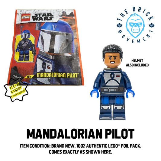 LEGO STAR WARS Mandalorian Pilot Foil Pack