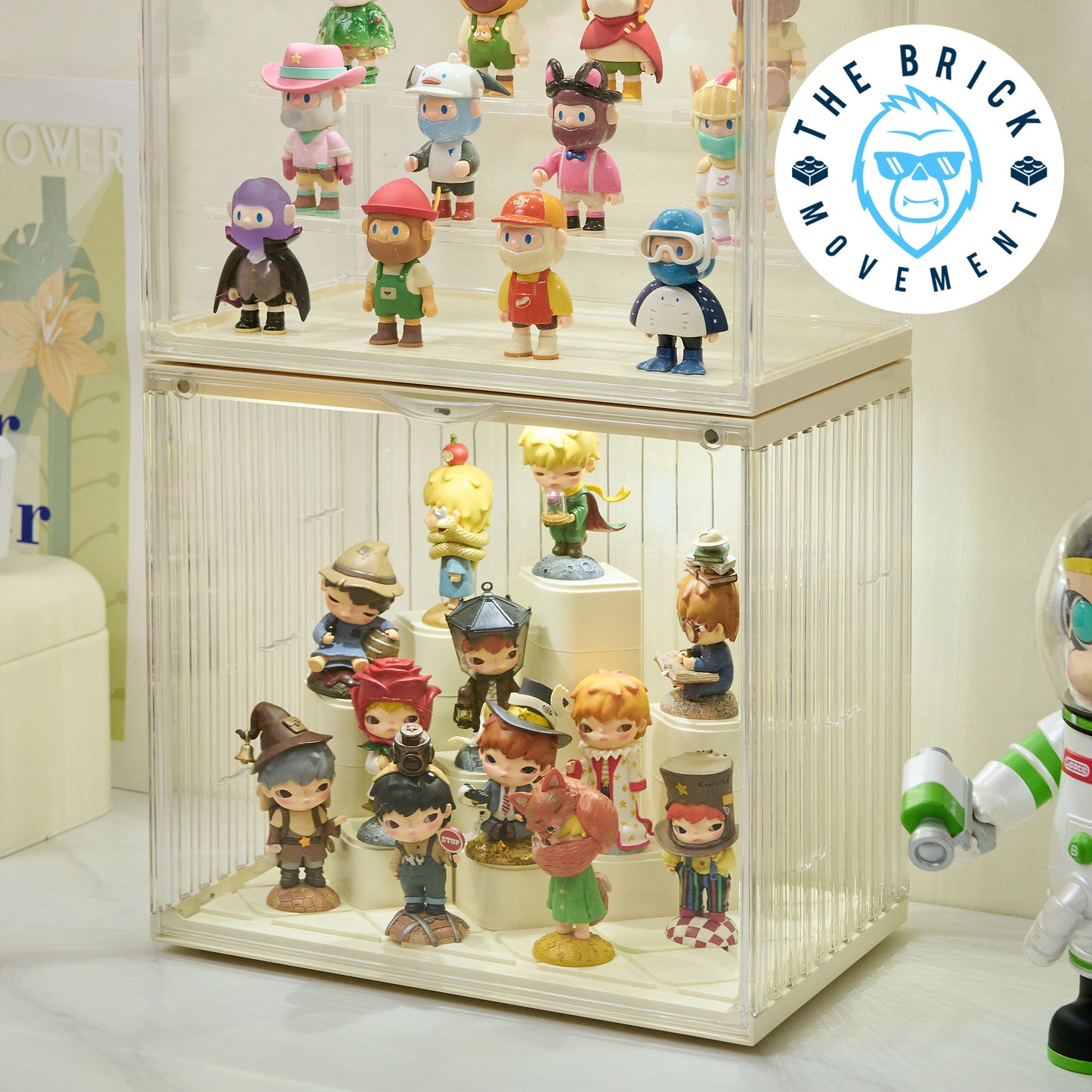 Podium Blocks Container Style Display Case
