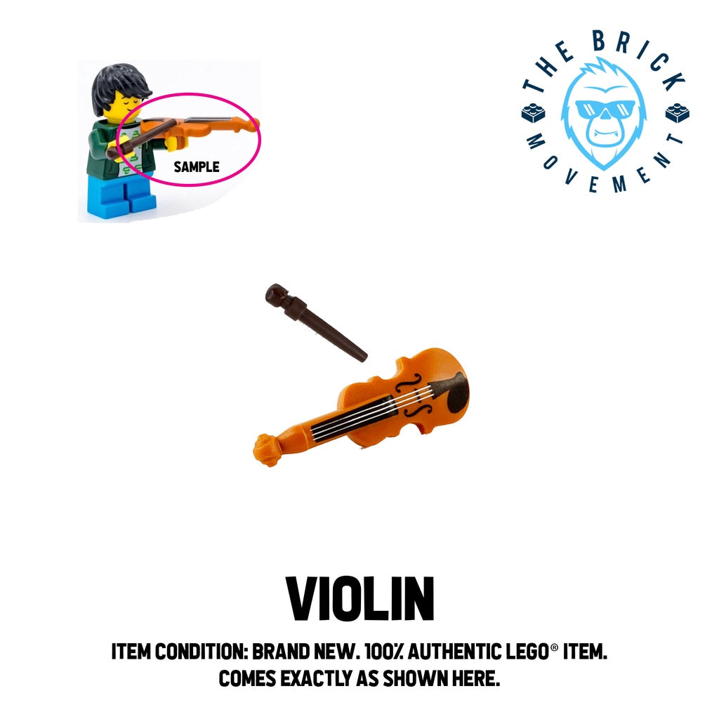 LEGO ACCESSORIES - MUSICAL INSTRUMENT - Violin – The Brick Movement