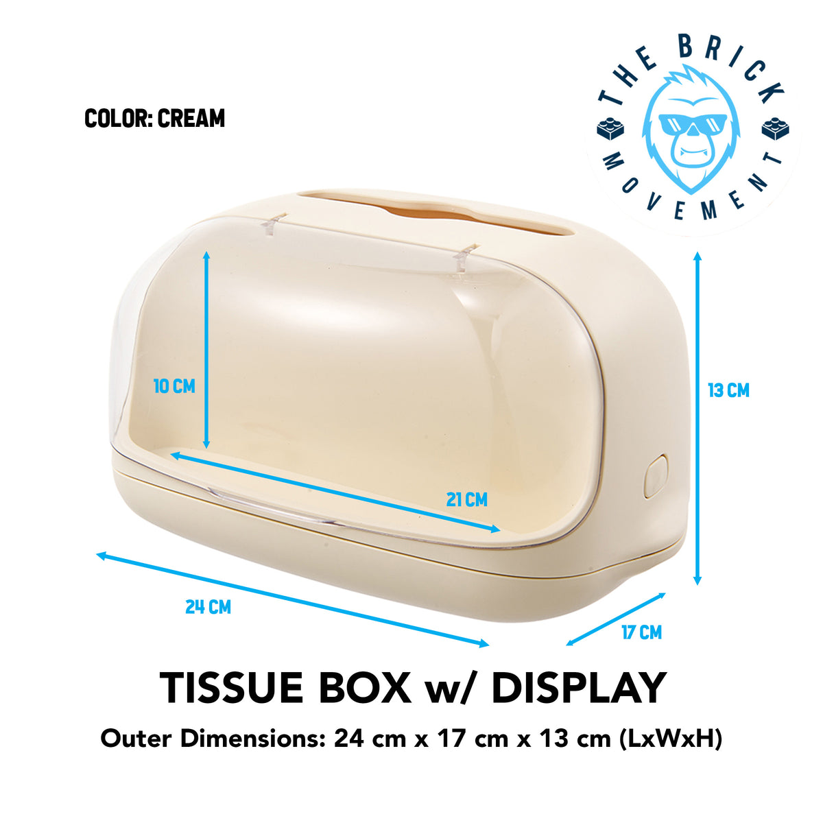 Tissue Box Display Case – The Brick Movement