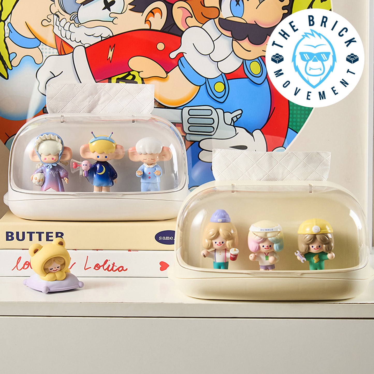 Tissue Box Display Case